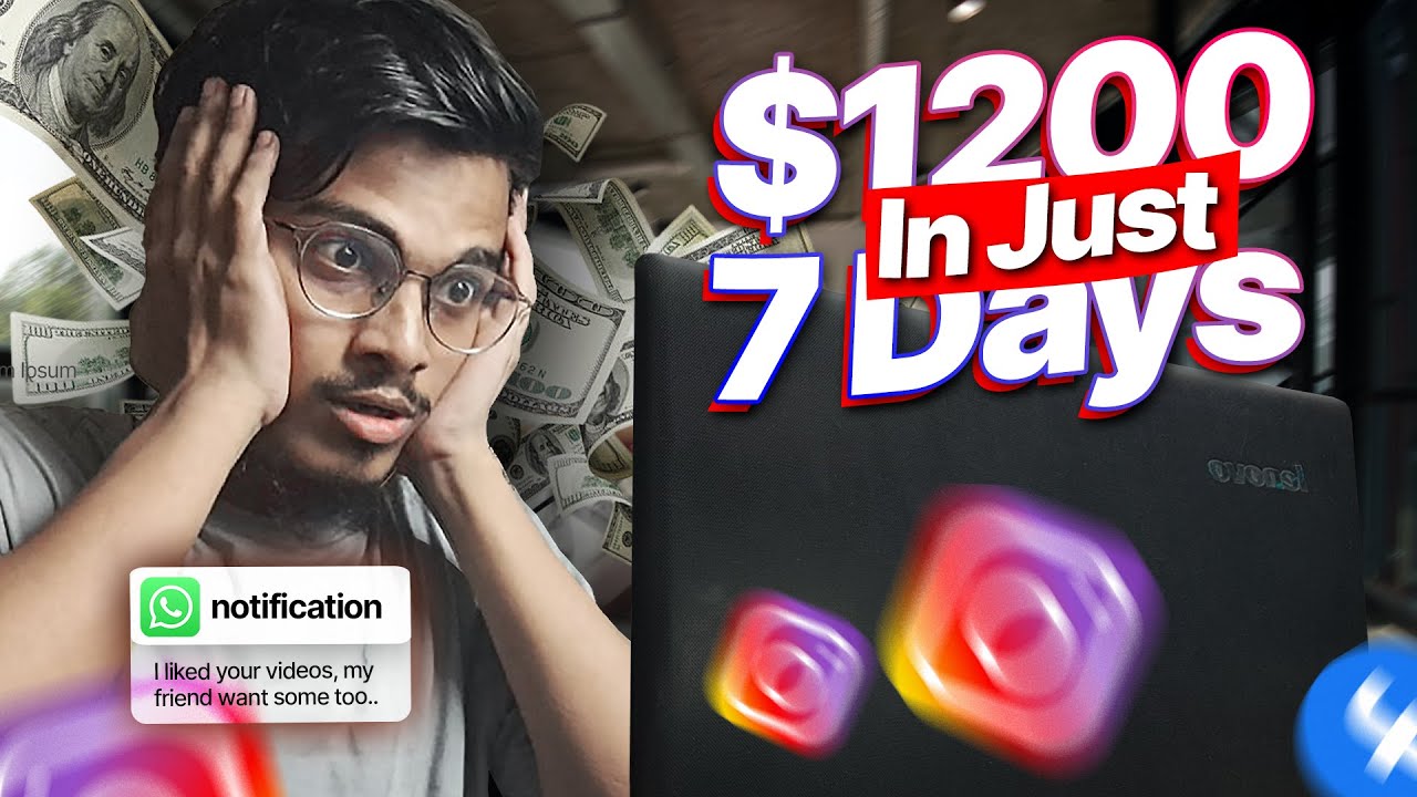 কিভাবে ৭ দিনে ১২০০ ডলার আয় করলাম  How To Earn $1200 In Just 7 Days From Home