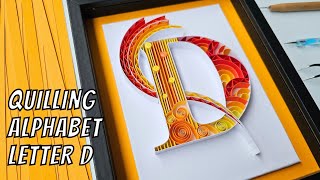 Quilling Letter D Tips For Making Quilling Letter Printouts