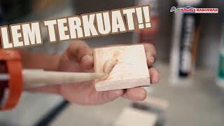 CARA PASANG BATU ALAM DENGAN MENGGUNAKAN LEM KAYU DAN SEMEN