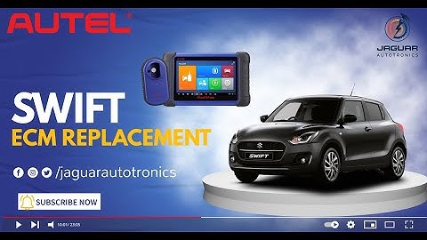 Swift P0 ECM Replacement by OBD Using Autel IM508  #ECMReplacement#AutelIM508#AutomotiveTraining#key