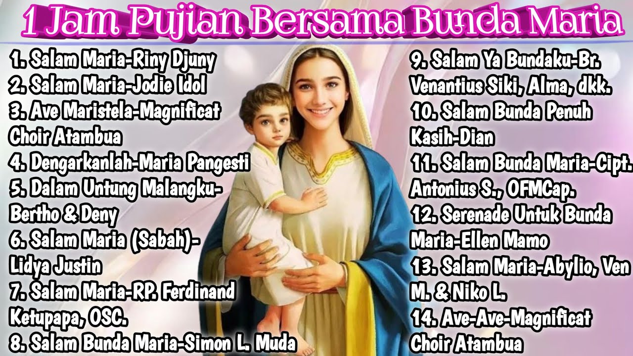 Non Stop Lagu Rohani Katolik-Lagu Maria Terbaru 2026