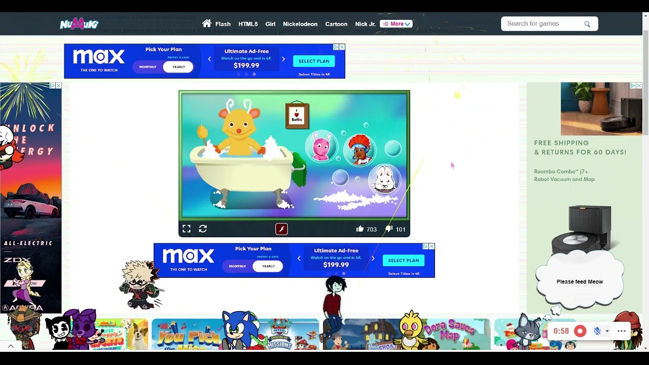 Tab Nick Jr   Piper's Bubble Guessing   NuMuKi