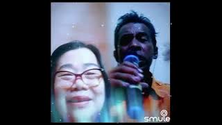 Duet smule lagu Mandarin Ni Zhen me shuo Rori Anyes Tarakan dg Sri Wati lauw Jakarta