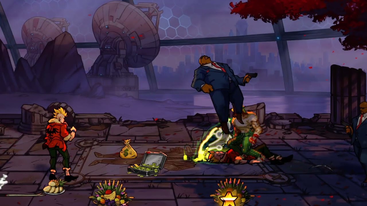 Streets Of Rage 4 - AXEL-SOR2 Boss Rush SpeedRun Former World Record in 