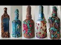 5 Bottle Art for Home Decoration