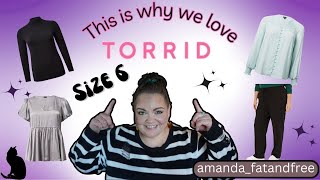 Torrid The Best All-Around Option for Extended Plus | Size 6 Haul | SSBBW Try On @Amanda_FatandFree