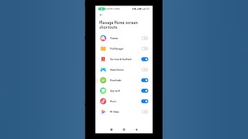 How to enable home screen Shortcuts in poco,Redmi |Home screen shortcuts ko manage kaise kry#shorts
