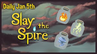 Bottled Tornado, Flame, AND Lightning? - Slay the Spire [Jan 5th Daily]