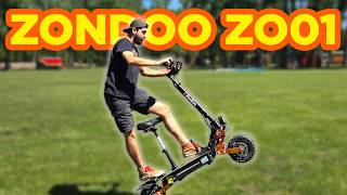 ZonDoo ZO01 Plus Full Review and Top Speed Test: a Dual Motor 50+mph Electric Scooter