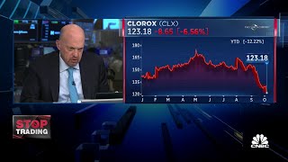 Cramer’s Stop Trading: Clorox