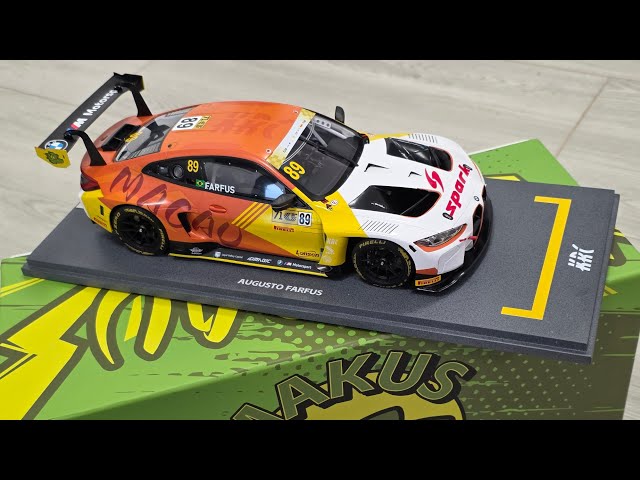 スパーク Team GMR 2024 GTWC Macau Winner 1/18 Spark - Bmw M4 GT3 2nd winner FIA GT Macau 2024 - YouTube