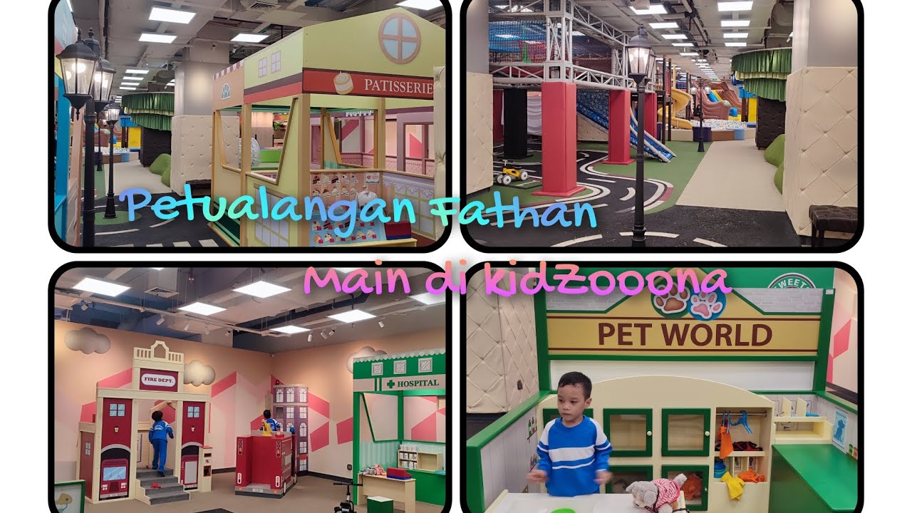 Fathan Explore di kidZooona Grand Indonesia || Part 2 🥳 
