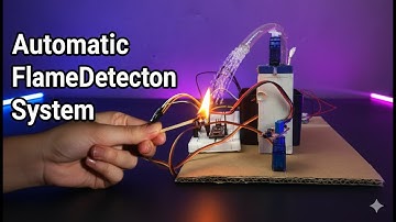 Automatic Fire Fighting System | Arduino Flame Detection with Water Pump
