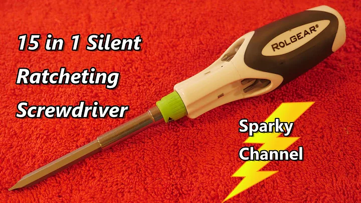 Rolgear 15 in 1 Multi bit SILENT Ratchet Screwdriver Review