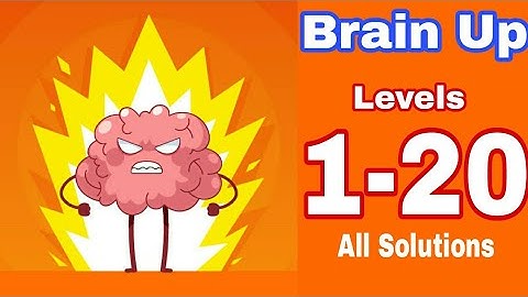 Brain Up Game Levels 1-20 Gameplay Walkthrough 1 ( IOS-Android)...