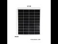 Nuevo panel solar fotovoltaico solarline 100wp 100 watts monocristalino 5bb