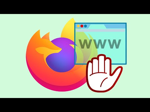 Video: Firefox'ta Sayfalar Nasıl Engellenir