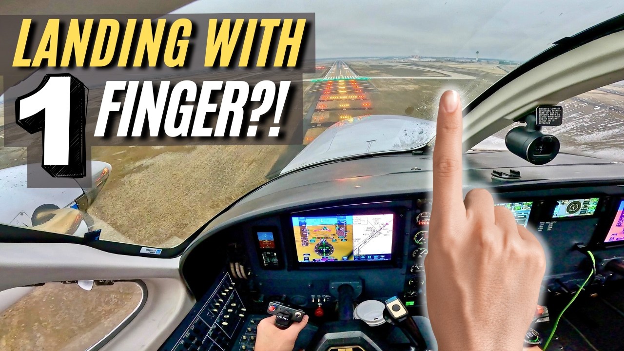 ️ Fly a Plane With ONE Finger?! My Old Flight Instructor Taught Me This ...