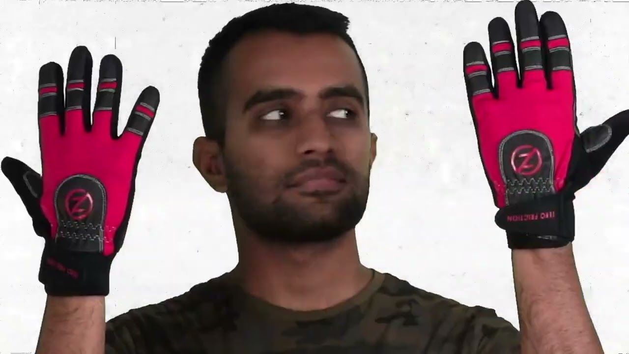 Zero Friction Men's Work Gloves Featuring Universal-Fit Technology, Full Video