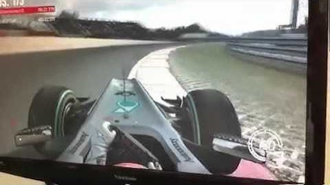 F1 2010 Gamescom Gameplay Spa Mercedes