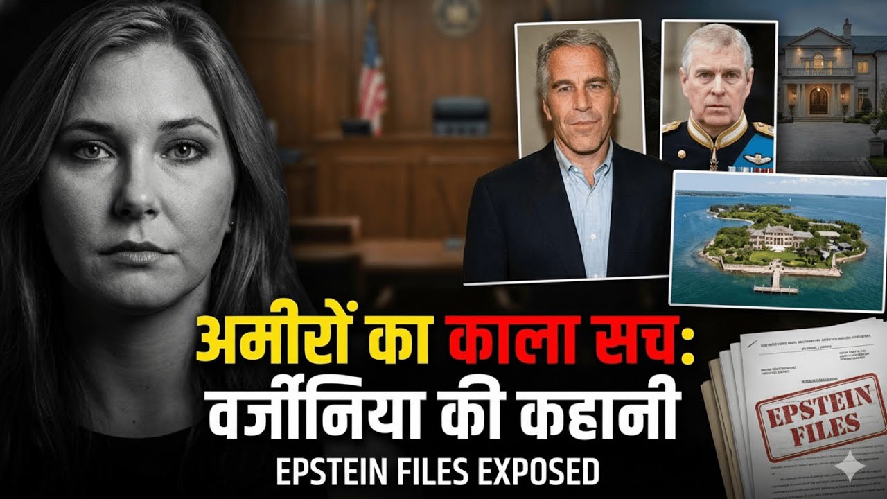 Epstein Files का सबसे काला सच! 😱 | Virginia Giuffre की दर्दनाक कहानी