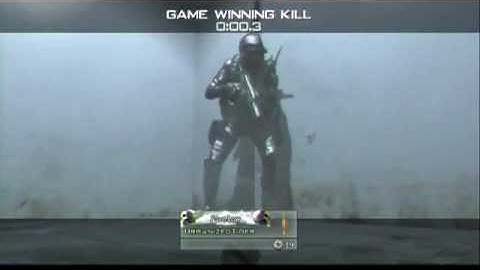 modern warfare 2 : final kill semtex on subbase