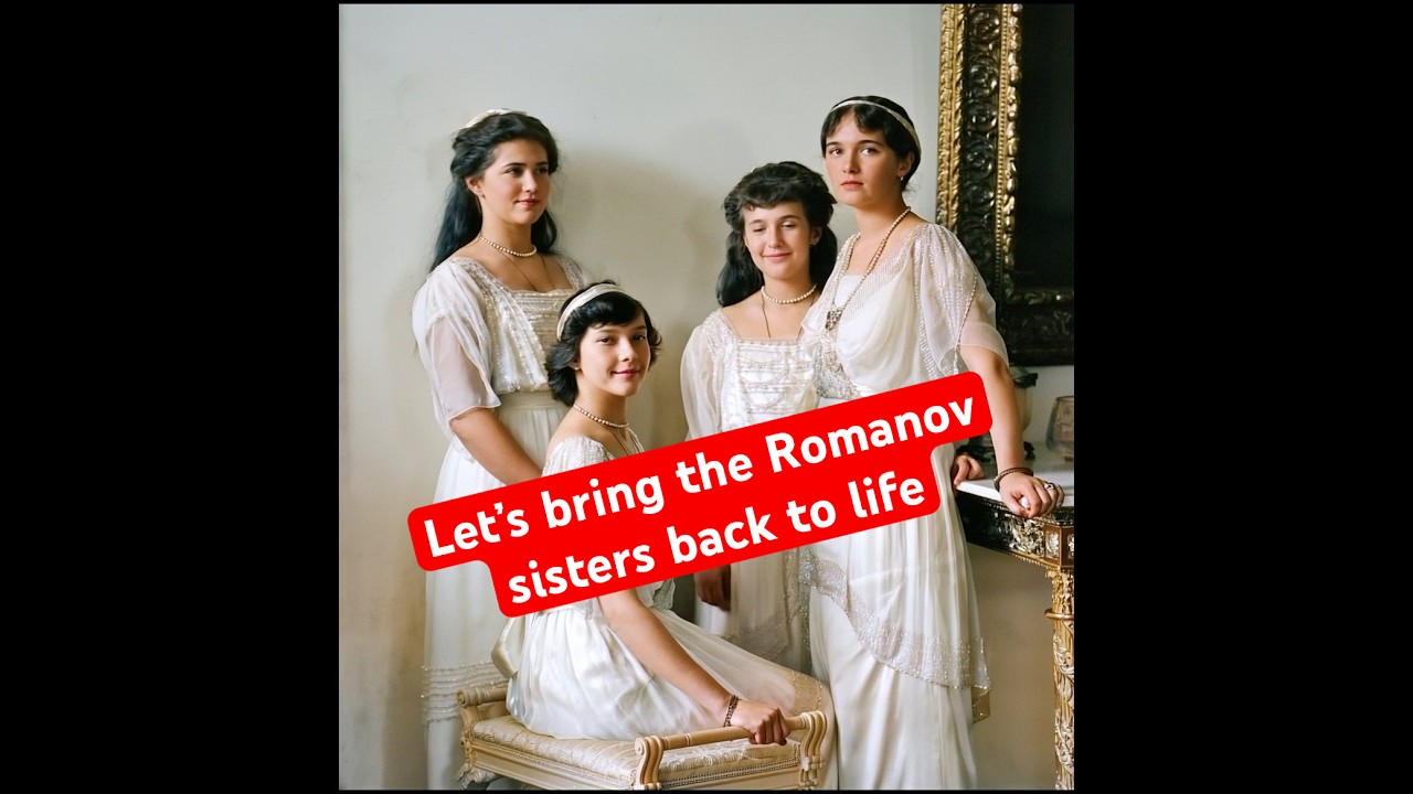 Let’s bring the Romanov sisters back to life so they can hug each other one last time. 
