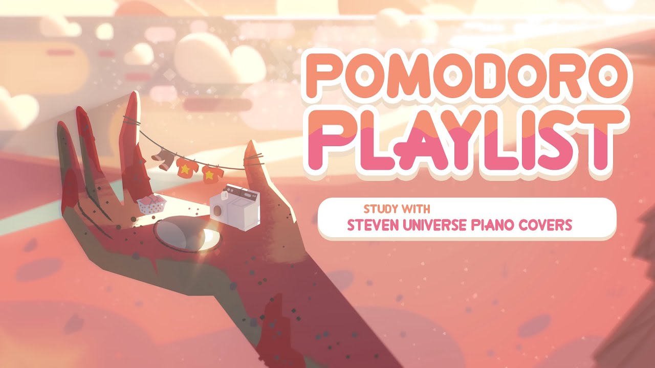 Studying with Steven Universe | No lyrics, productive pomodoro study playlist