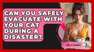 Can You Safely Evacuate With Your Cat During A Disaster? - Happy Cat Handbook