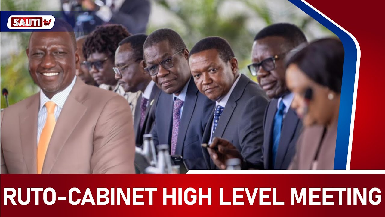 President Ruto Summons his Cabinet in a High-Level Meeting