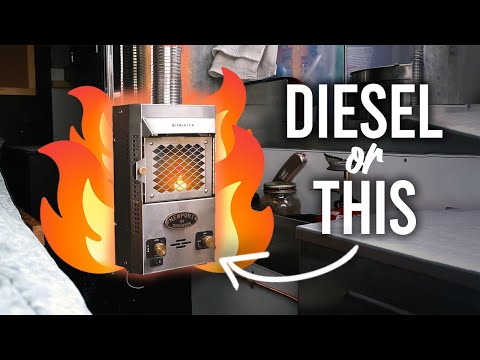 Camper Heat Sources: Mr. Buddy Propane, Diesel Heater, or Wood Stove? —  Caza Builds