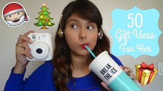 Holiday Gift Guide For Her 2015 | 50 Items!