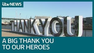 'Thank You' sculpture unveiled to honour First World War heroes | ITV News