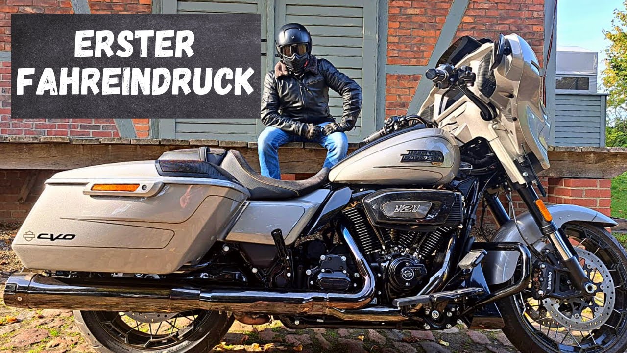 Harley Davidson CVO Street Glide 2023 Erster Fahreindruck | Motovlog 32