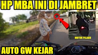 NGEJAR JAMBRET HP MAHASISWI NAIK YAMAHA R6, HAMPIR JATOOH | Bro Omen