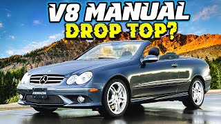 CLK550 WITH M273 V8 GETS FULL FACTORY MANUAL SWAP… NOW IT’S THE ONLY ONE IN THE WORLD!