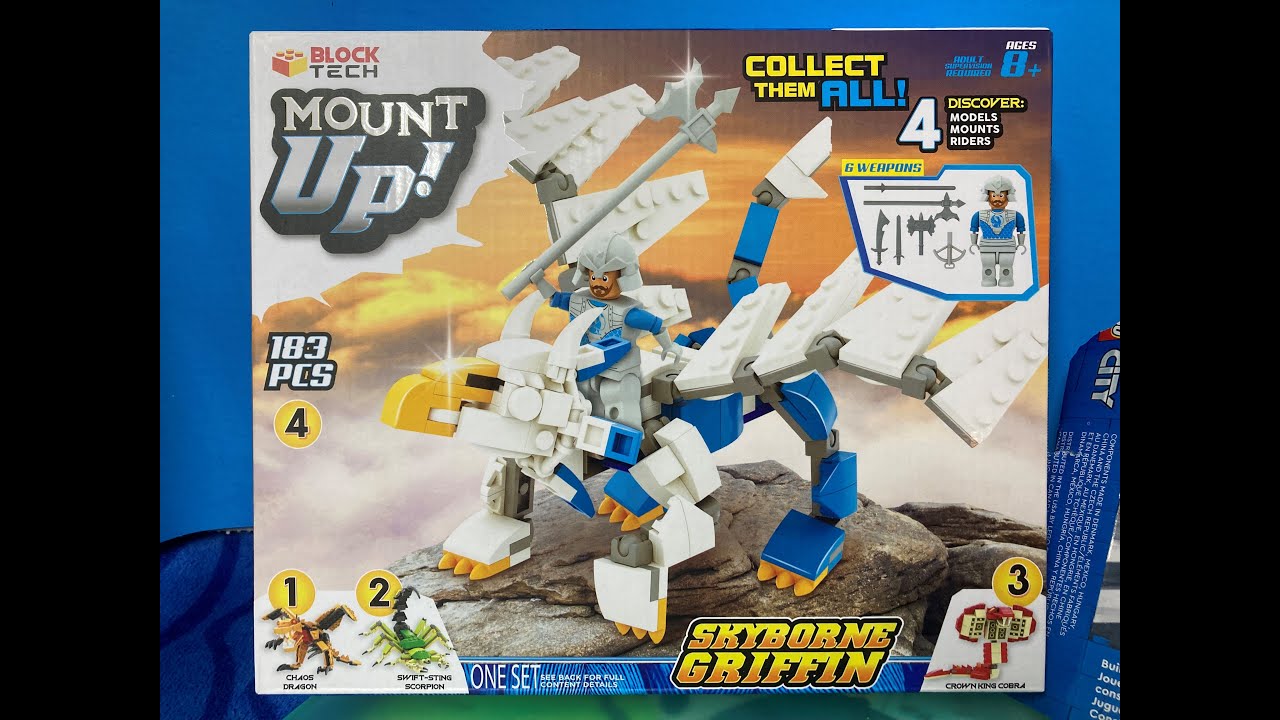 Block Tech Mount Up! Skyborne Griffin [Not Lego] YouTube