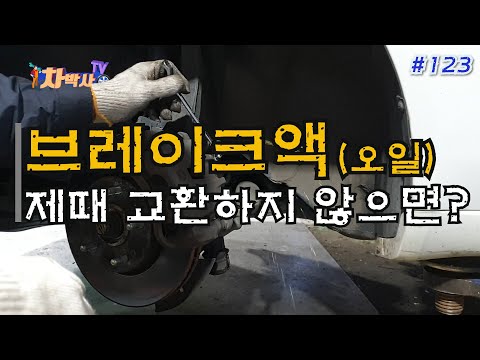 차박사TV_123회 브레이크액(오일), 제 때 교환하지 않으면?