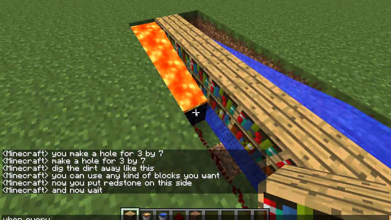 Minecraft how to make an obsidian factory