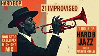 WHUX Radio - 21 Improvised Hard Bop Jazz Tracks | Experimental Midnight Mix by Marvin Huxley screenshot 2