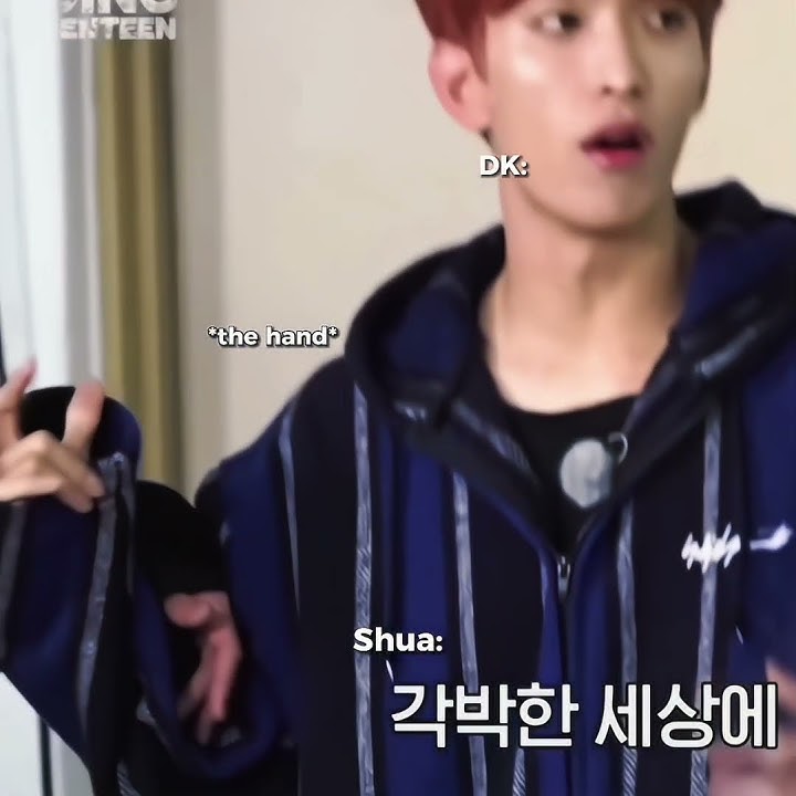 Dk getting angry / rare moments #kpop #seventeen #gose #angry