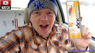 Reed Reviews Mountain Dew Kickstart Hydrating Boost Pineapple Orange Mango