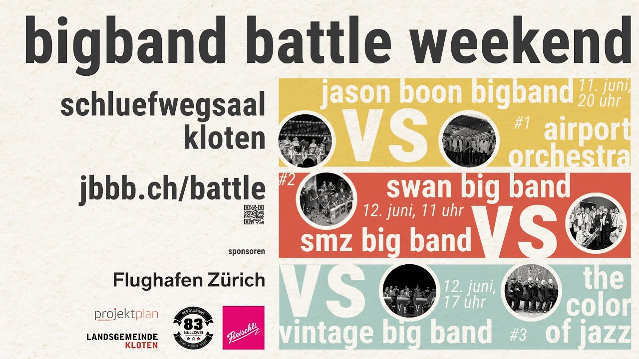 Bigband Battle Weekend Kloten 2022