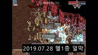 가디우스(GODIUS) 비전피울 vs 여빈당 2019.07.28 헬1층 얼막