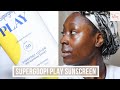 SUPERGOOP! PLAY EVERYDAY LOTION SUNSCREEN REVIEW | THE BEST SUNSCREEN FOR DARK SKIN! | byalicexo