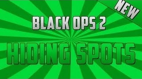 Black Ops 2 Multiplayer - Glitches, Tricks, & Hiding Spots!