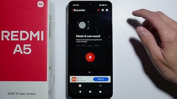 Redmi A5: How to Record Sounds?
