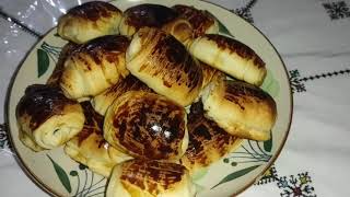 كرواصة منزلية بعجين المسمن مورق تجربة ناجحة من أول مرة /petit pain au chocolat /