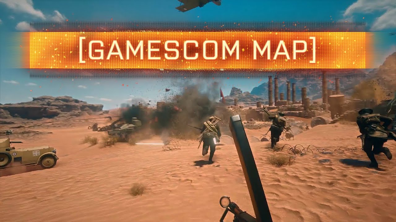 ► NEW MAP AT GAMESCOM! - Battlefield 1