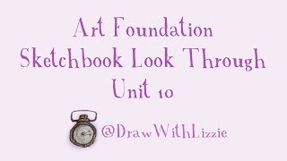 Foundation Art and Design: FMP: Unit 10 Sketchbook (Distinction)